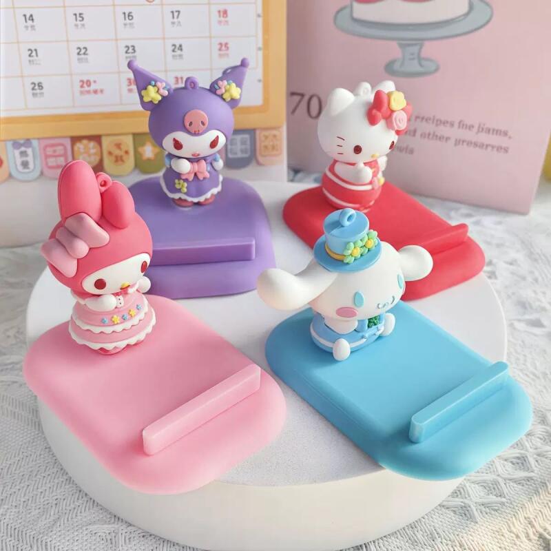 Tablet Accessories Gifts - Sanrio Hello Kitty Kuromi Colorful Resin