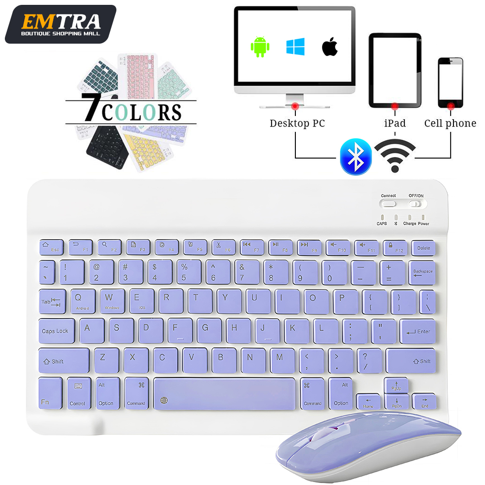 Tcl Tablet Accessories - Mini Wireless Keyboard Bluetooth Keyboard For