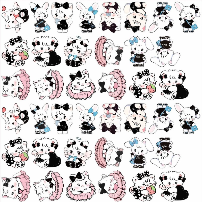 Tablet Accessories Gifts - Cartoon Miko Acrylic Tablets Handmade DIY