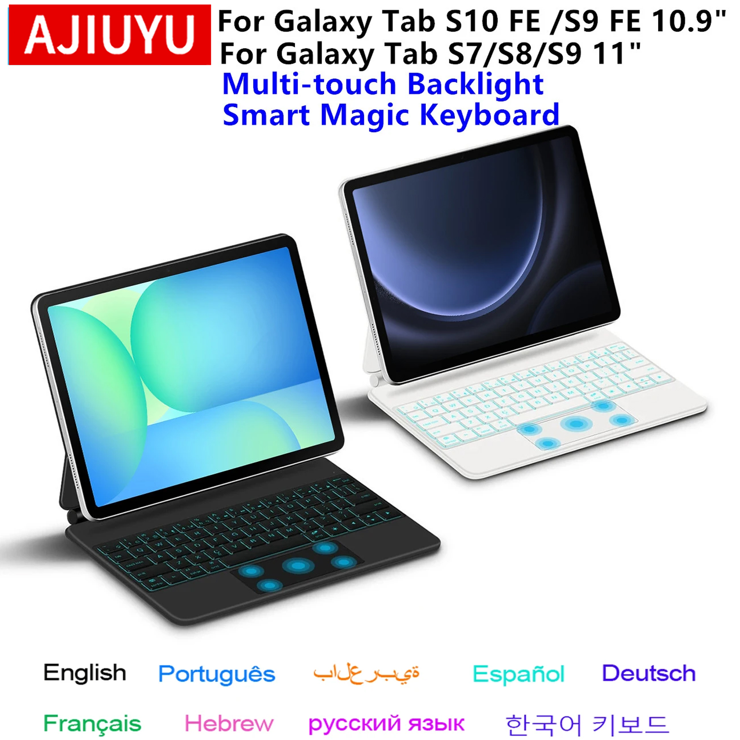 Magnetic Case Smart - Magic Keyboard for Samsung Galaxy Tab