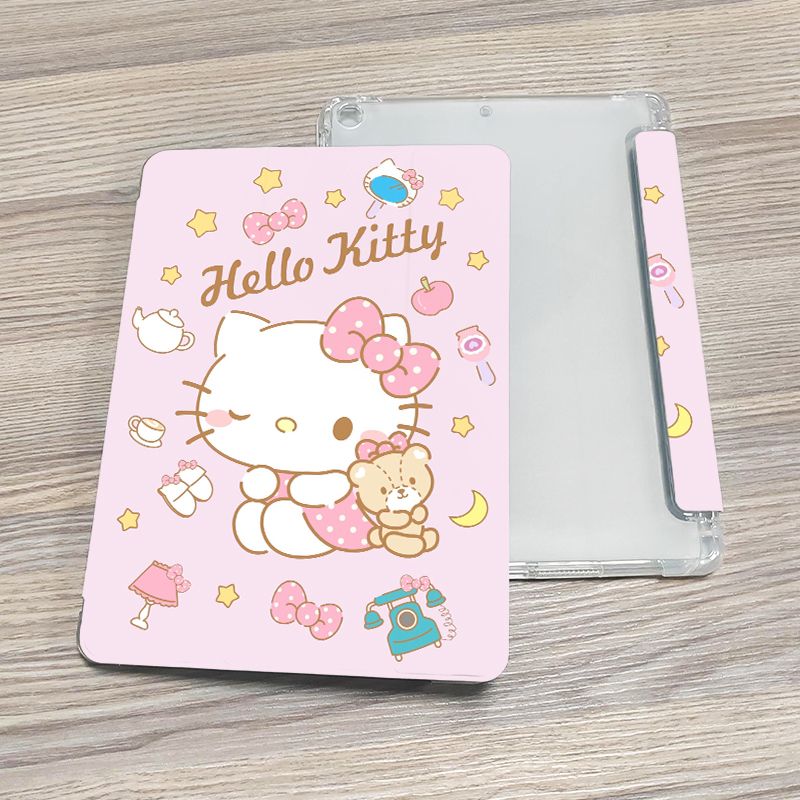 Cool Tablet Accessories - Anime Sanrio Hello Kitty Tri Fold