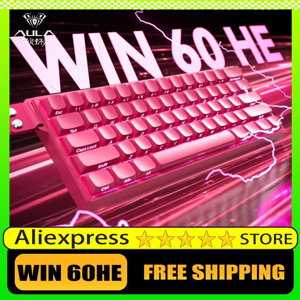 Tablet Accessories Gifts - AULA WIN60 PRO Magnetic Switch Keyboards