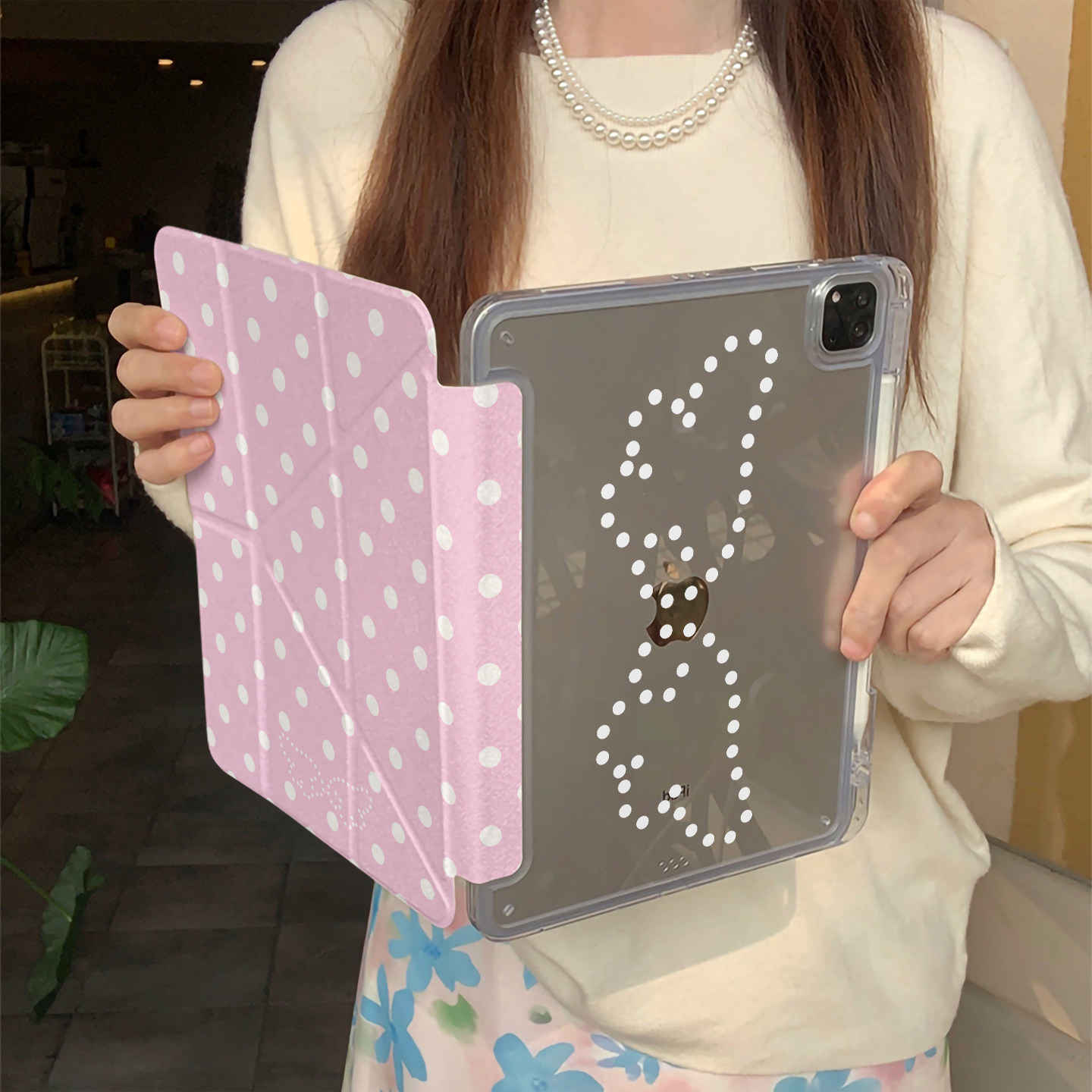 Pink Wings Wave Point Y-Shaped - Cool Tablet Accessories 评论和价格