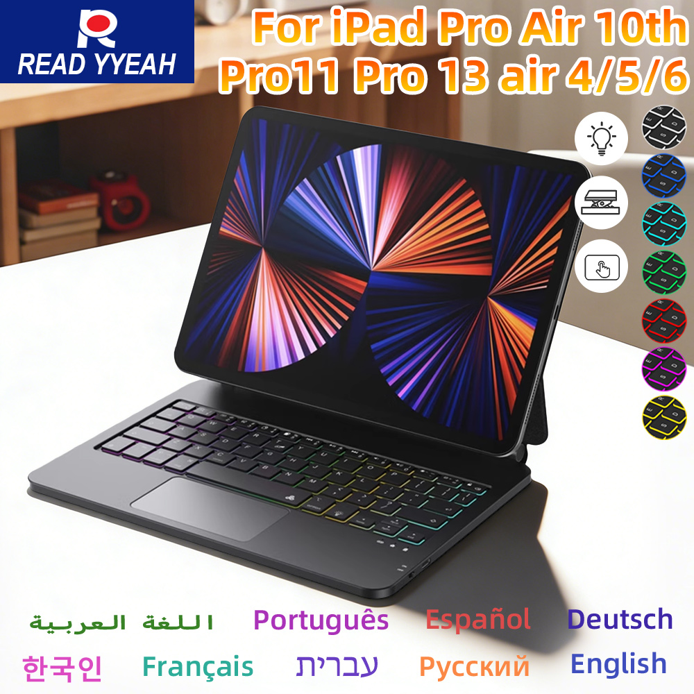 READYYEAH Magic Keyboard For i - Magnetic Case Smart 评论和价格