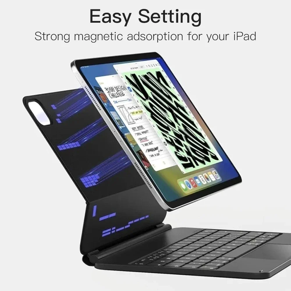 READYYEAH Magic Keyboard For i - Magnetic Case Smart 评论和价格