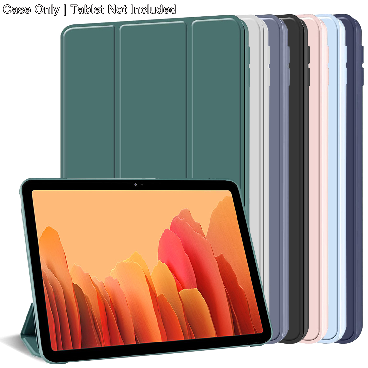 Tri-fold Flip Case For Samsung - Tablet Accessories Samsung 评论和价格