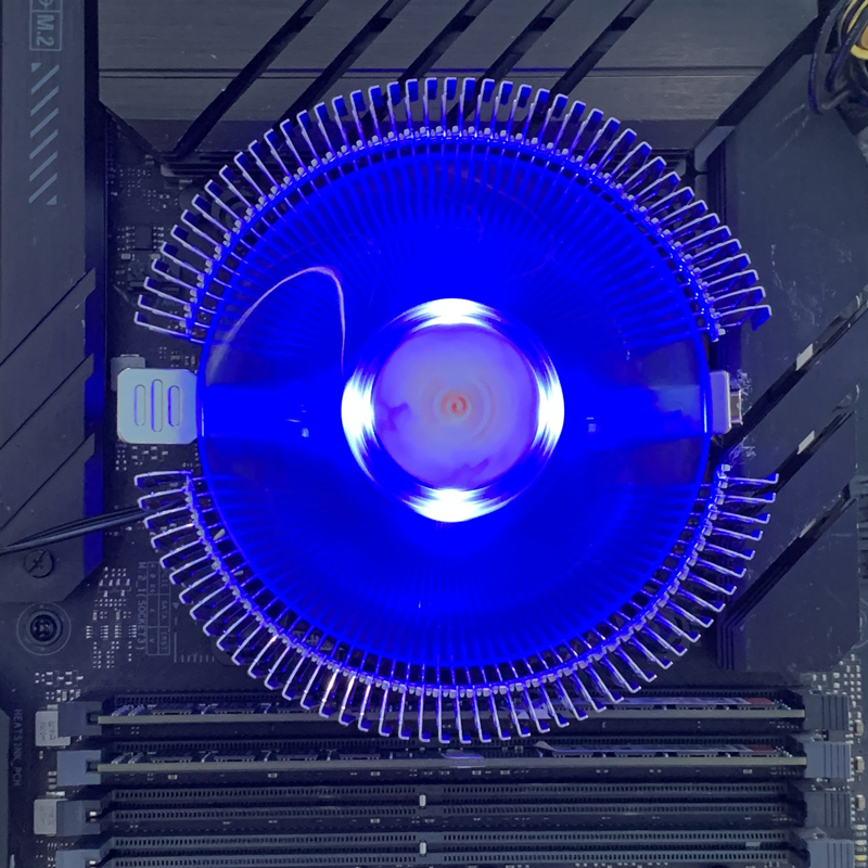CPU Air Cooler Computer Blue L - Tablet Accessories Aesthetic 评论和价格
