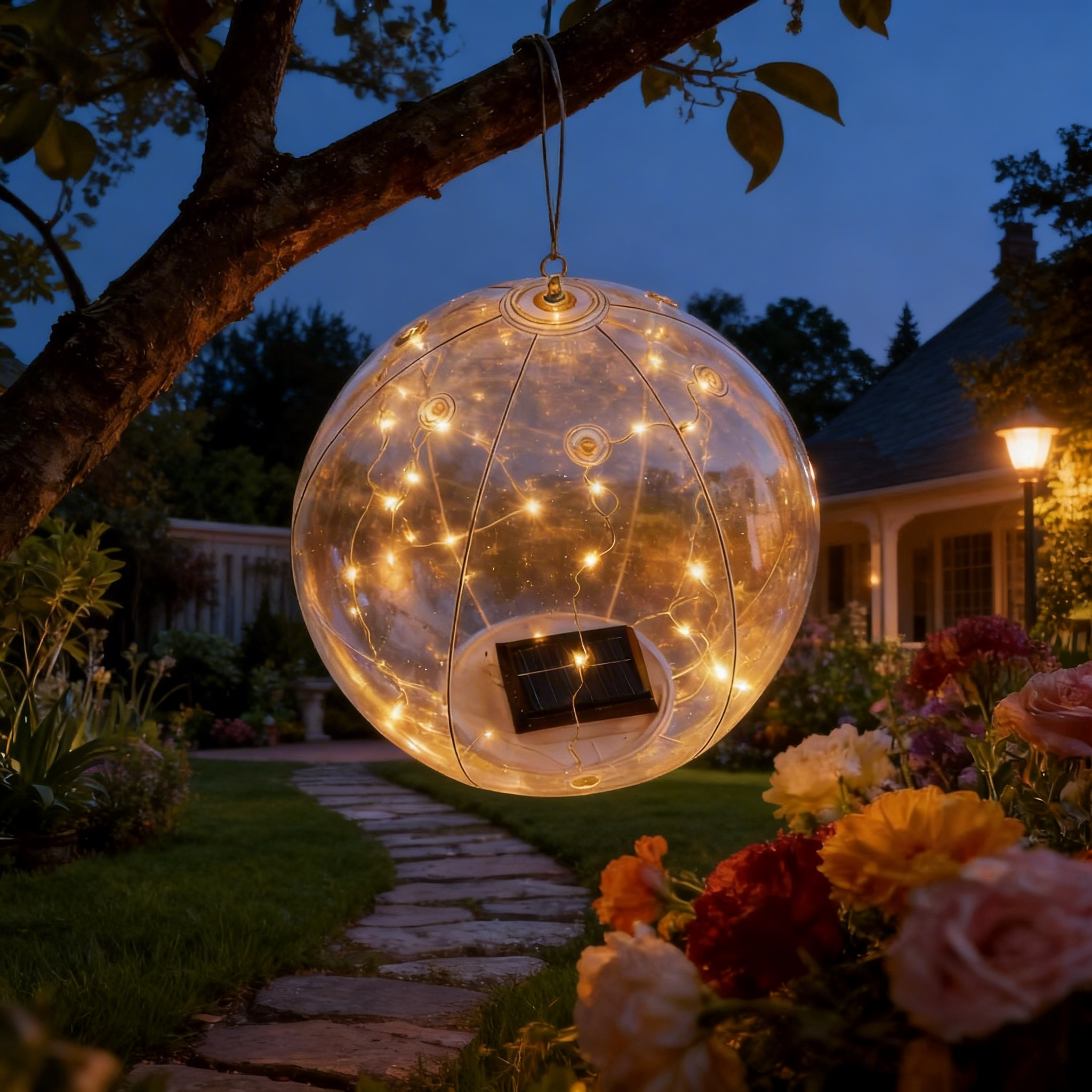 1 pc Solar- Floating Lights wi - Tablet Accessories Aesthetic 评论和价格