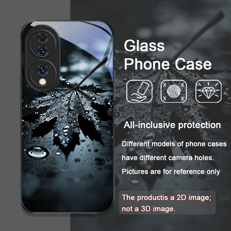 Stylish Cool Black Maple Leaf  - Honor Tablet Accessories 评论和价格