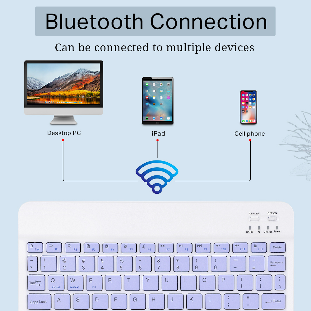 Mini Wireless Keyboard Bluetoo - Tcl Tablet Accessories 评论和价格