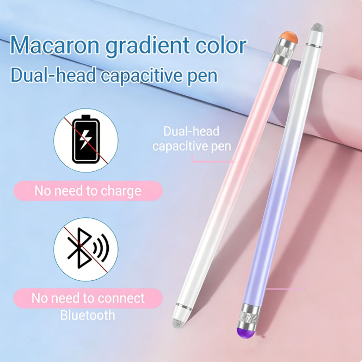 Graduated Color Silver Fiber T - Tablet Pencil Accessories 评论和价格