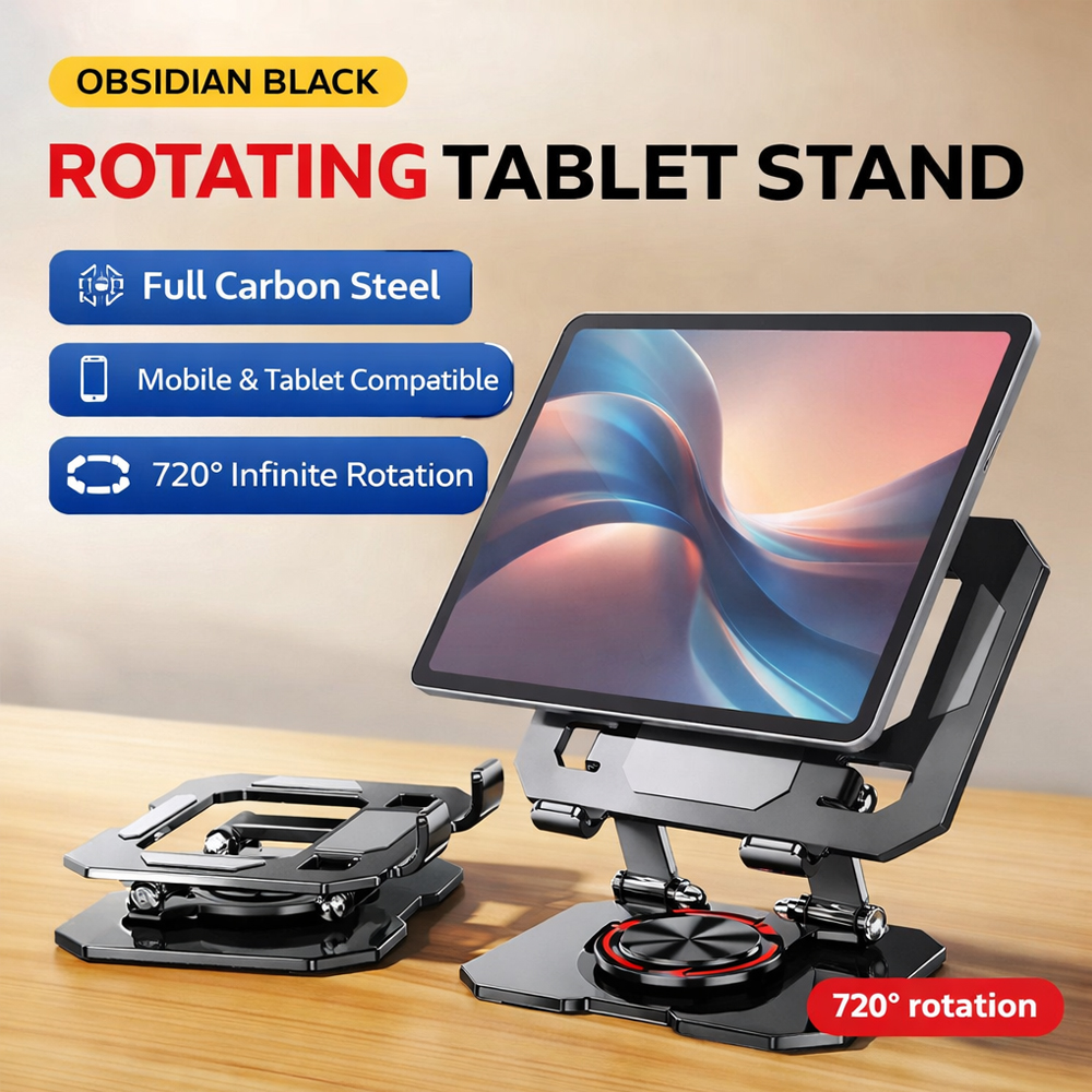 360° Rotating Metal Tablet Sta - Tablet Accessories For Kids 评论和价格