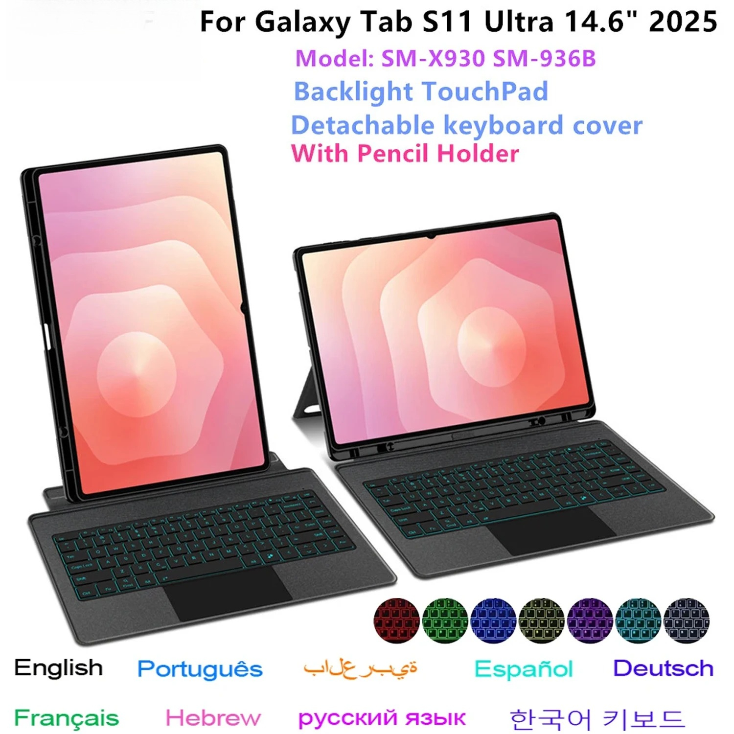 Backlight Magic Keyboard For S - Tablet Accessories Samsung 评论和价格