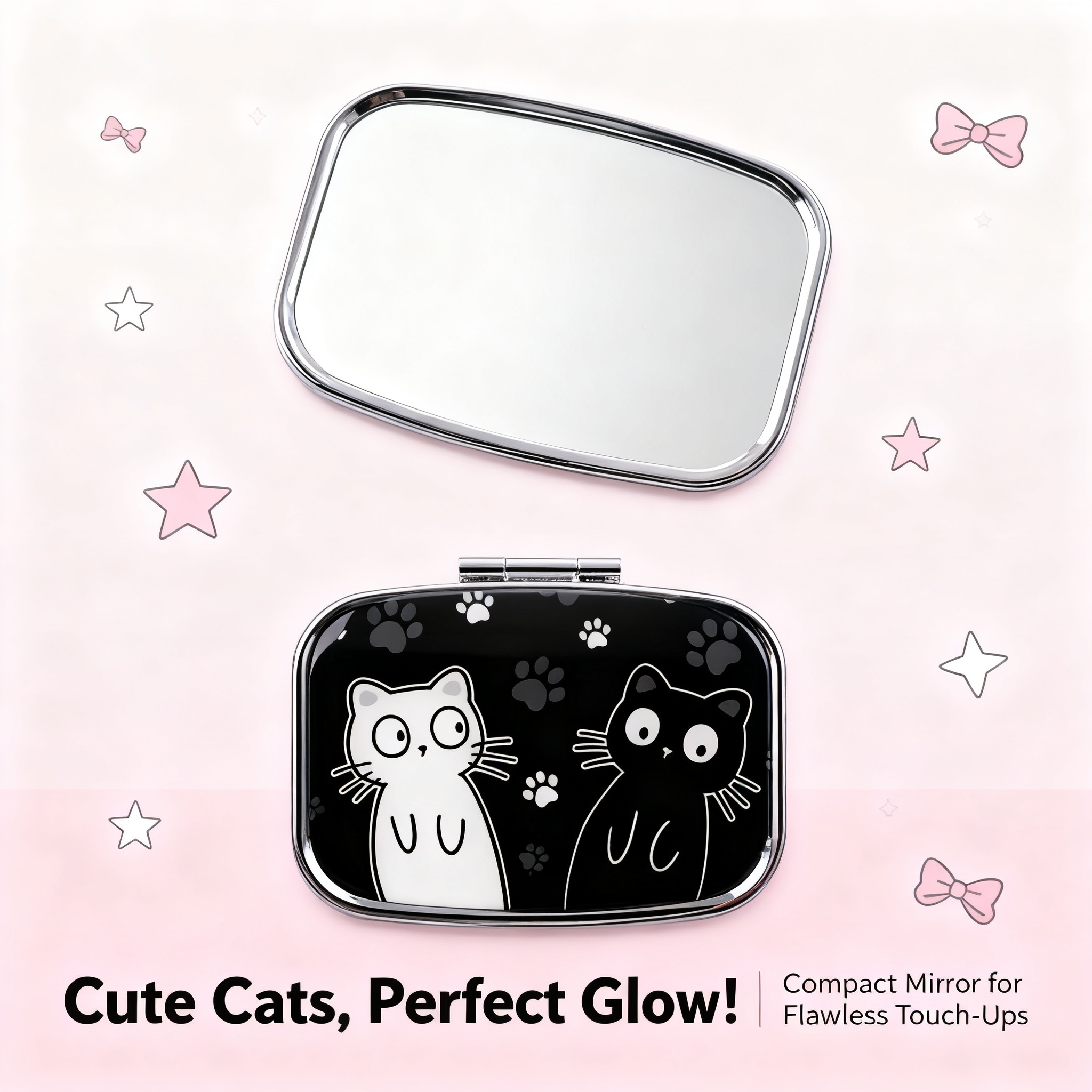 Cartoon Black And White Cat Tr - Tablet Accessory 评论和价格