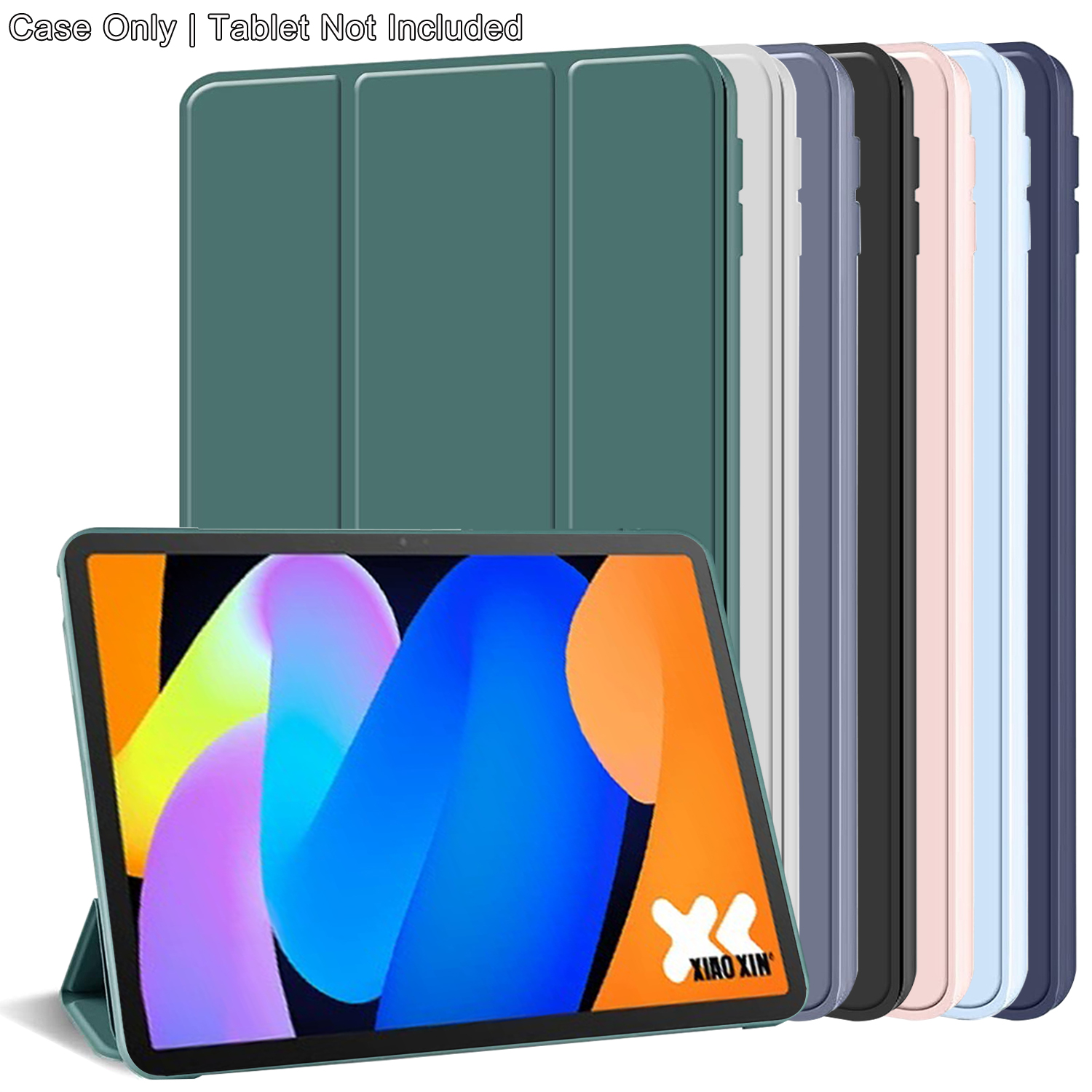 Tri-fold Flip Case For Lenovo  - Lenovo Tablet M11 Accessories 评论和价格