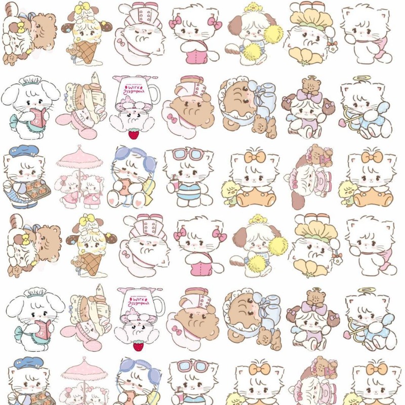 Cartoon Miko Acrylic Tablets H - Tablet Accessories Gifts 评论和价格