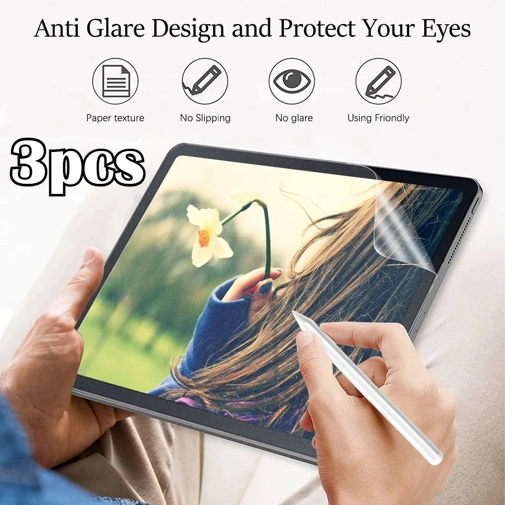 3Pcs Like Paper Feel Screen Pr - Lenovo Tablet M11 Accessories 评论和价格