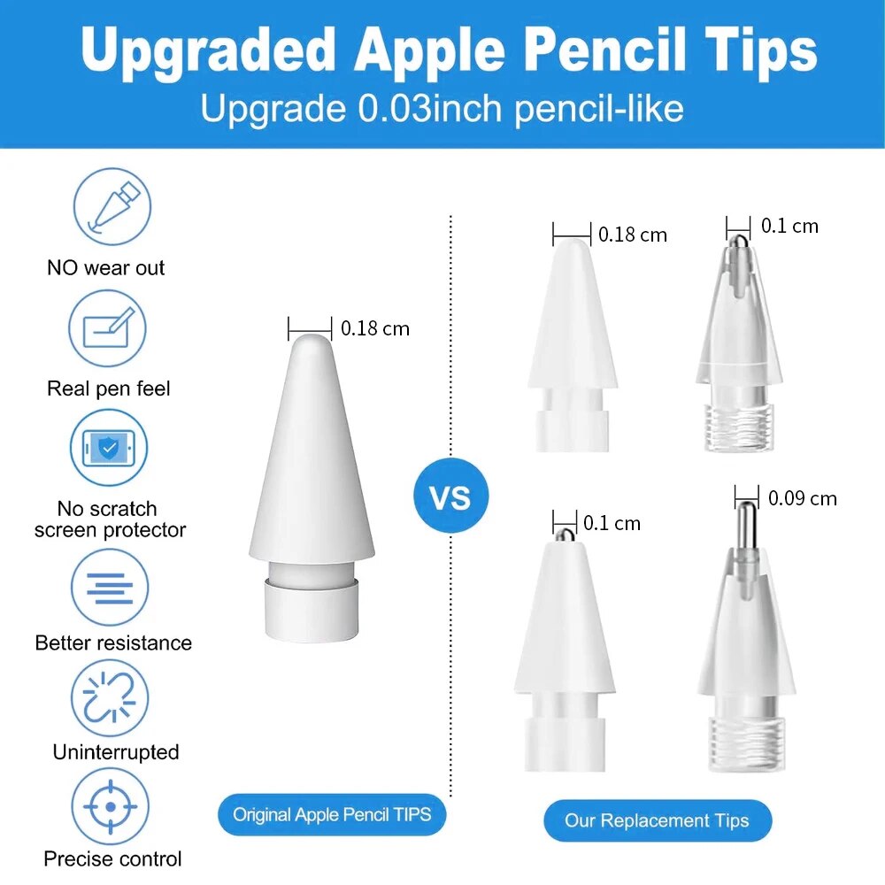 For Apple Pencil Pen Nib Penci - Tablet Accessories For Kids 评论和价格
