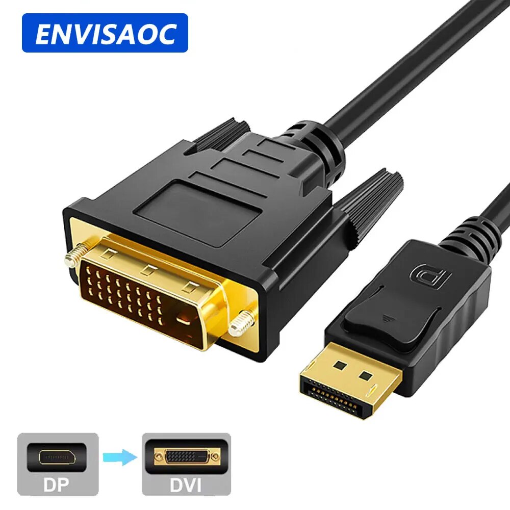 DisplayPort DP to DVI Adapter  - Tablet Lap Desk 评论和价格