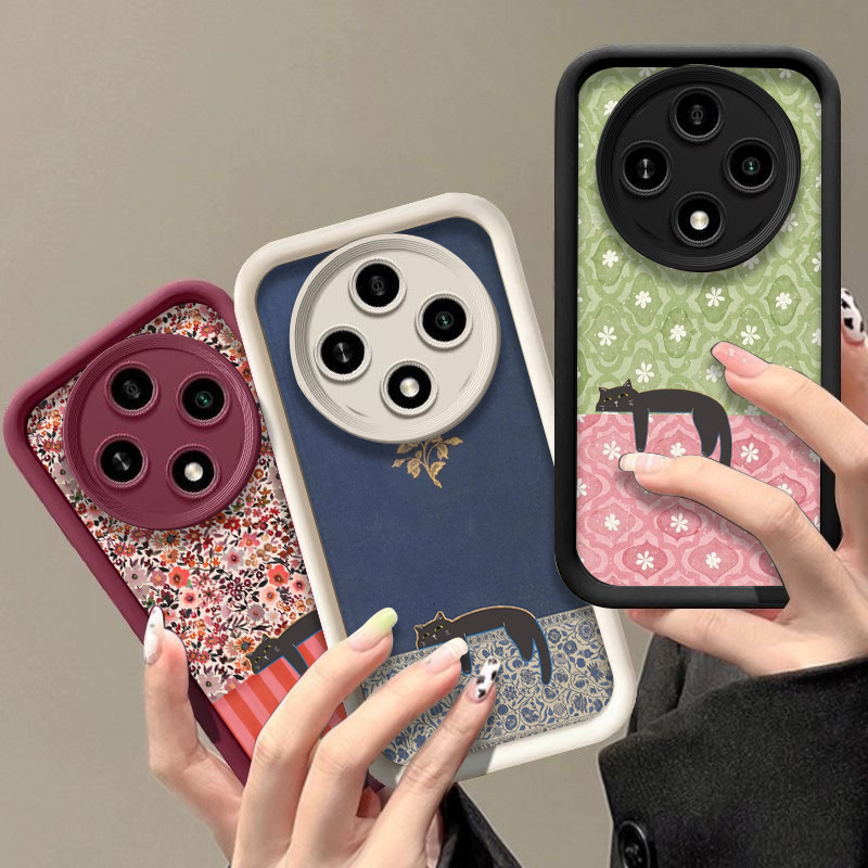 Artistic Cute Black Cat Stripe - Honor Tablet Accessories 评论和价格