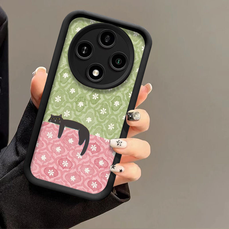 Artistic Cute Black Cat Stripe - Honor Tablet Accessories 评论和价格