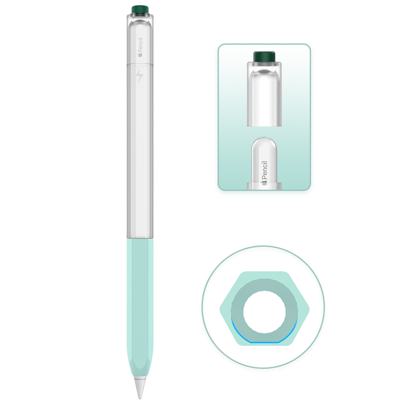 Jelly Color Translucent Silico - Tablet Pencil Accessories 评论和价格