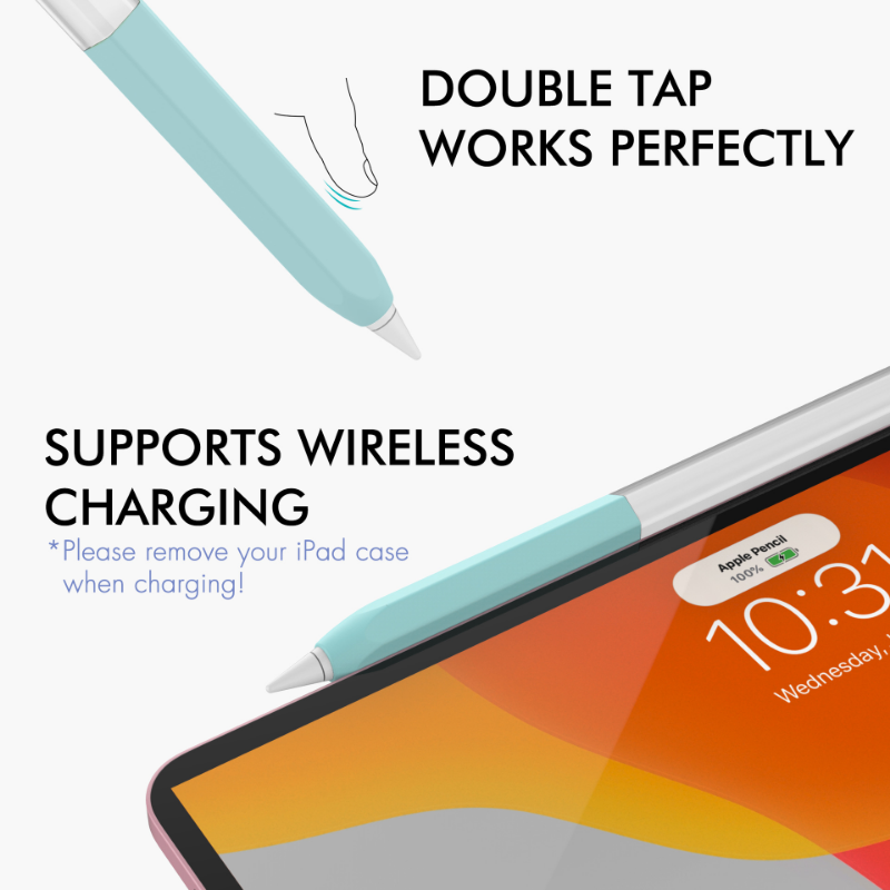 Jelly Color Translucent Silico - Tablet Pencil Accessories 评论和价格