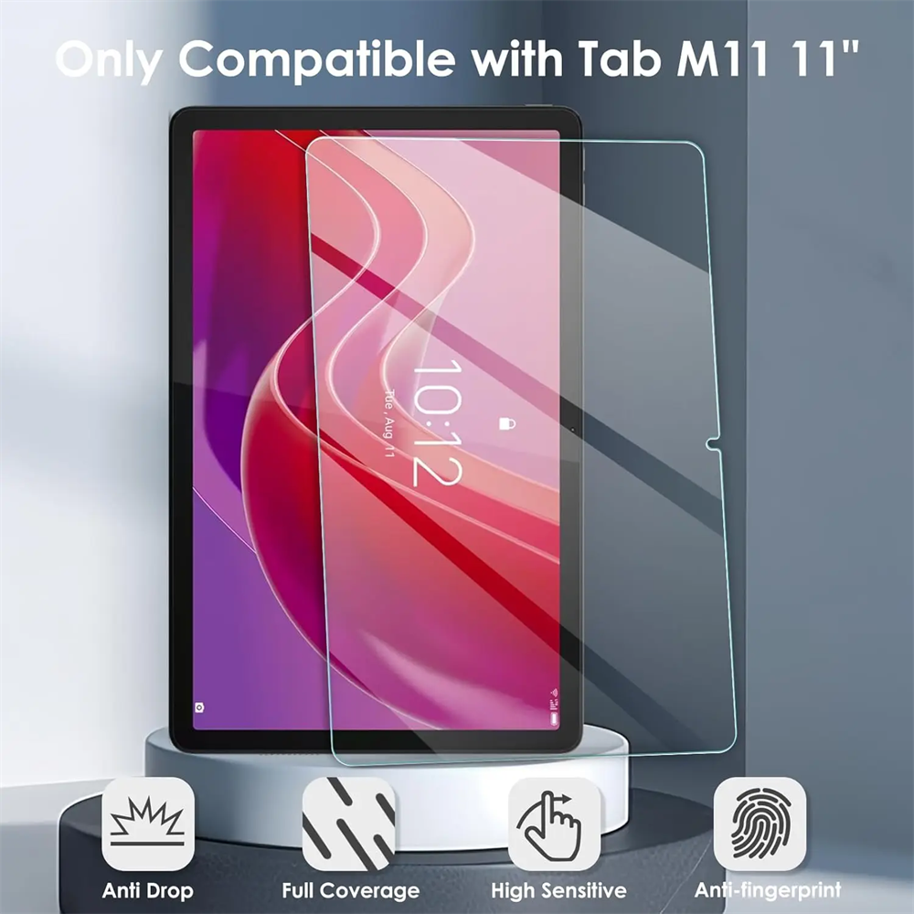 1 Pcs 9H Tempered Glass Tablet - Lenovo Tablet M11 Accessories 评论和价格