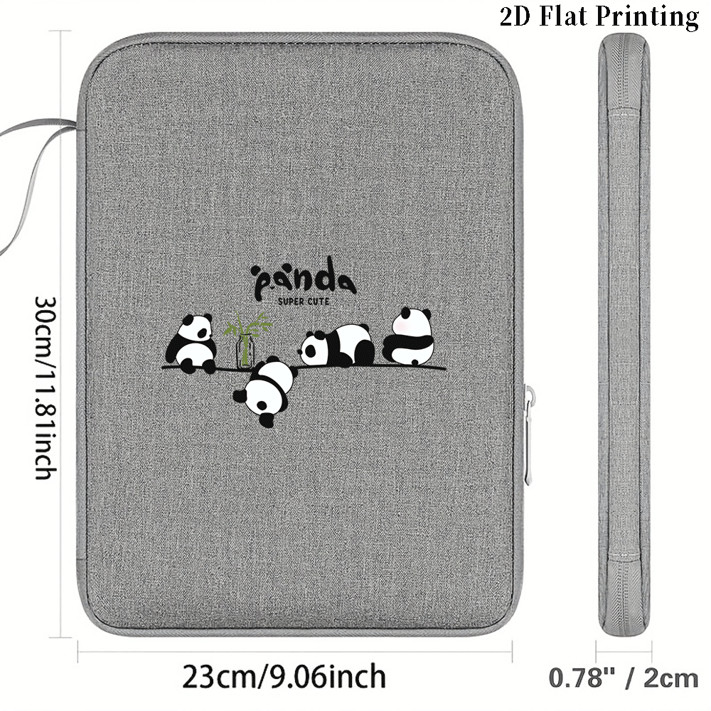 Panda Print Tablet Sleeve Bag  - Cool Tablet Accessories 评论和价格