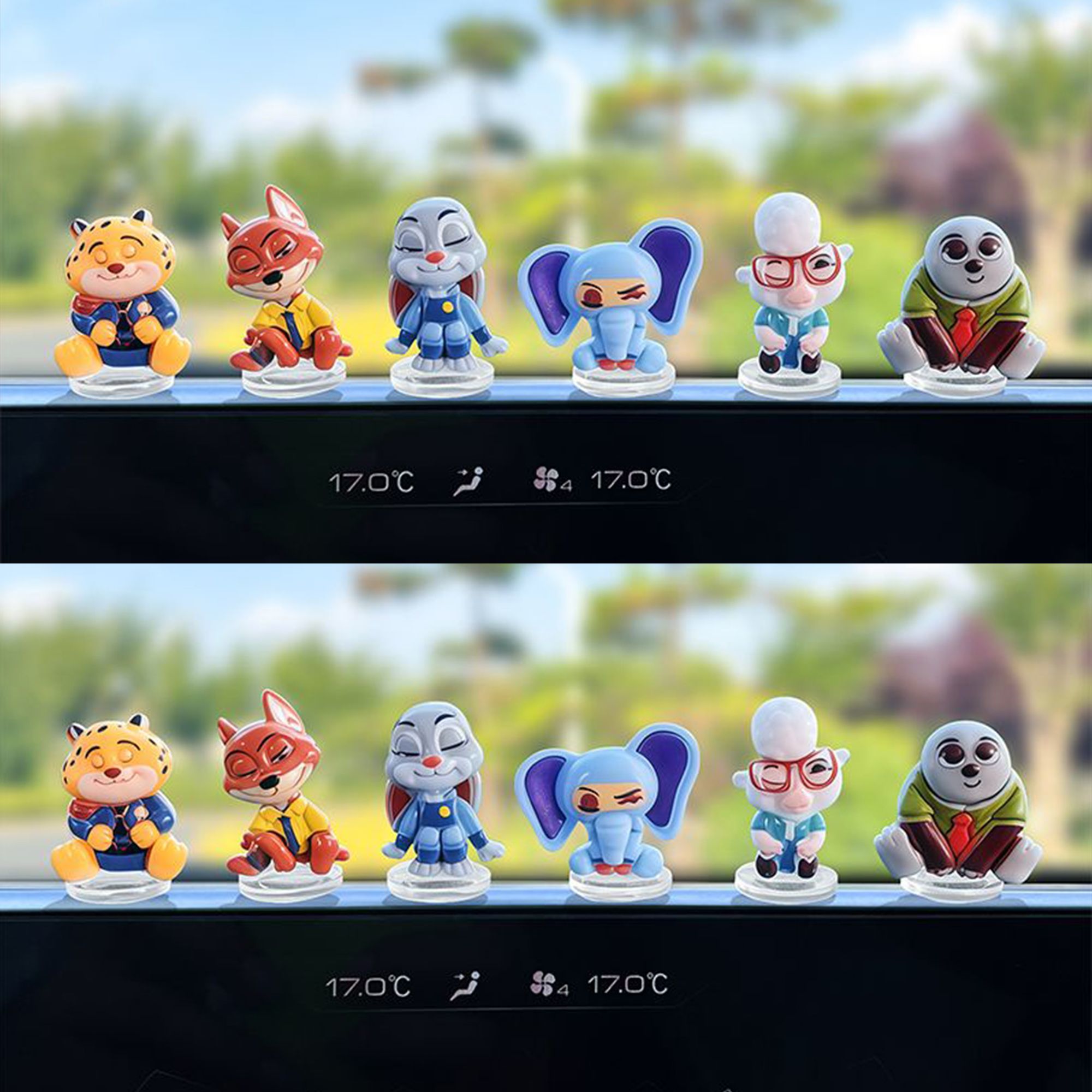 Zootopia cartoon car ornament  - Tablet Accessory 评论和价格
