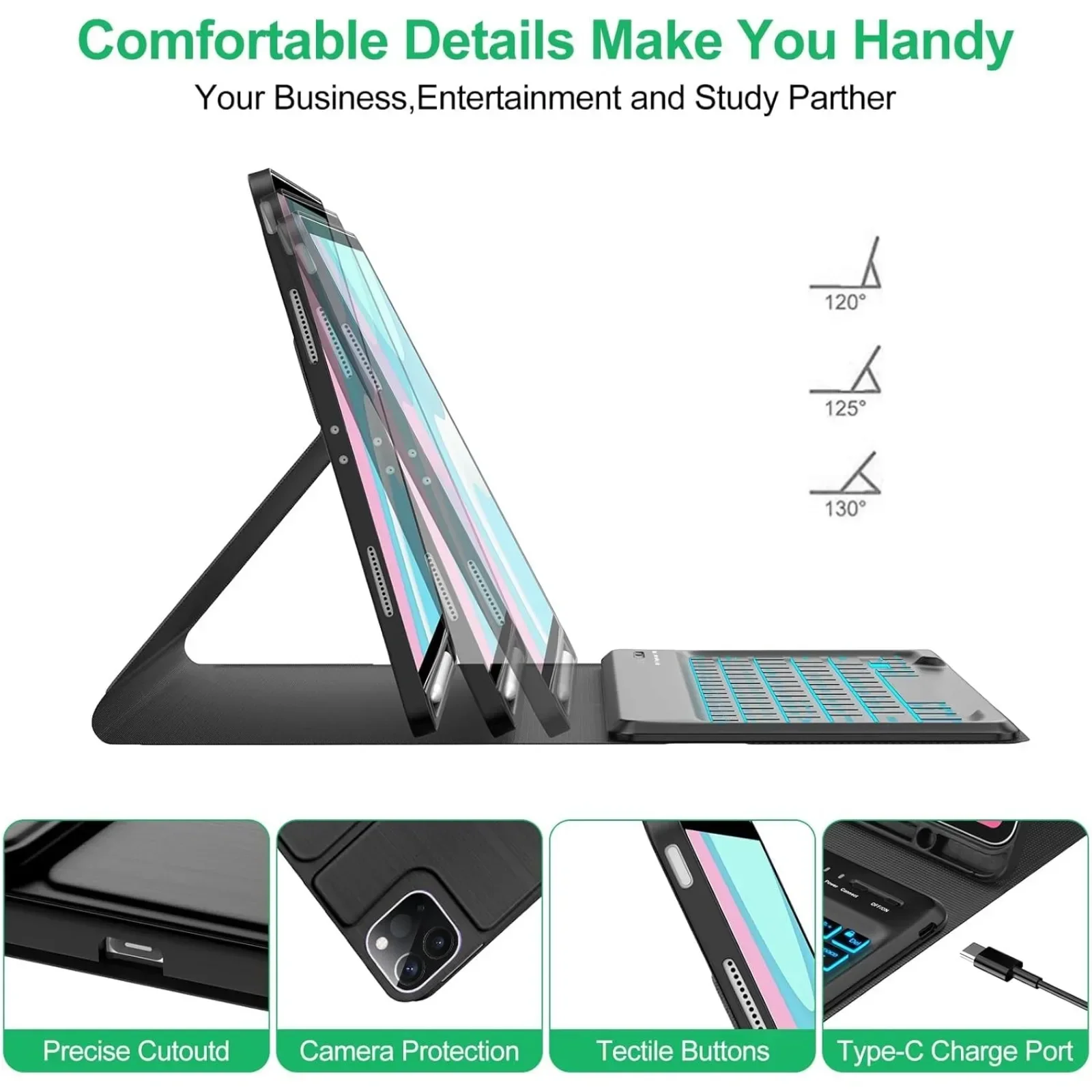 Keyboard Case & Mouse for Xiao - Xiaomi Tablet Accessories 评论和价格