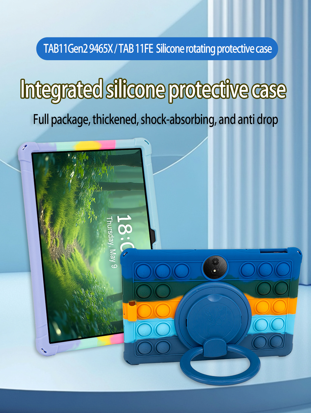 Soft Silicone Case Unicersal F - Tcl Tablet Accessories 评论和价格