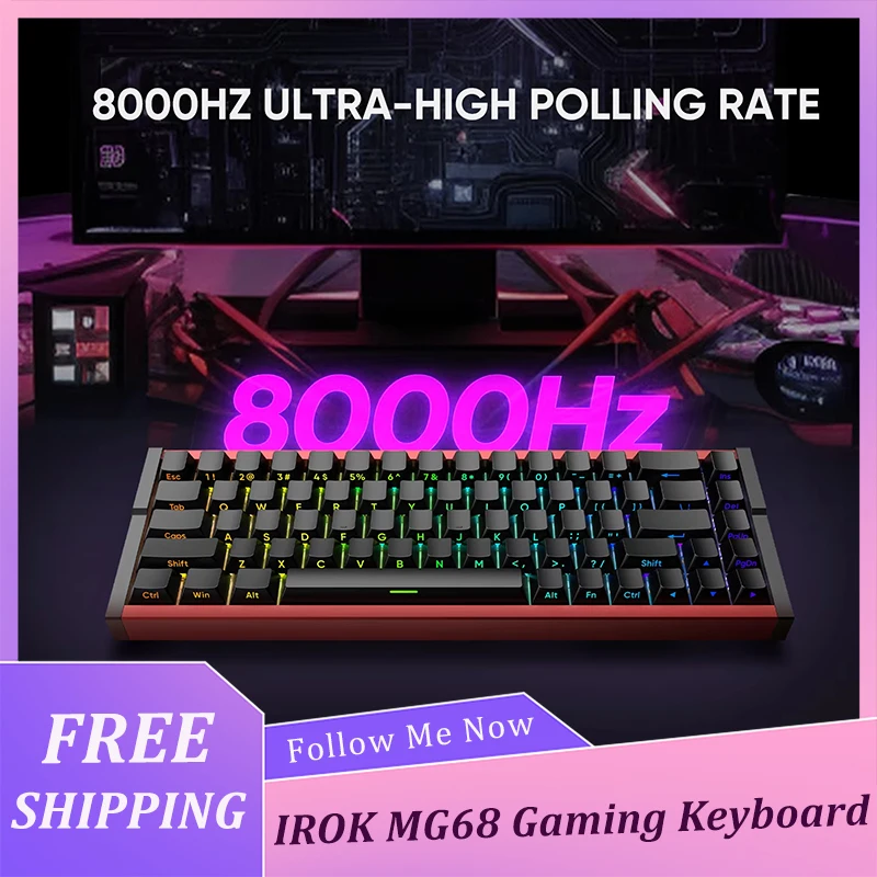 IROK MG68 PIUS Keyboard MG68 A - Tablet Accessories Gifts 评论和价格