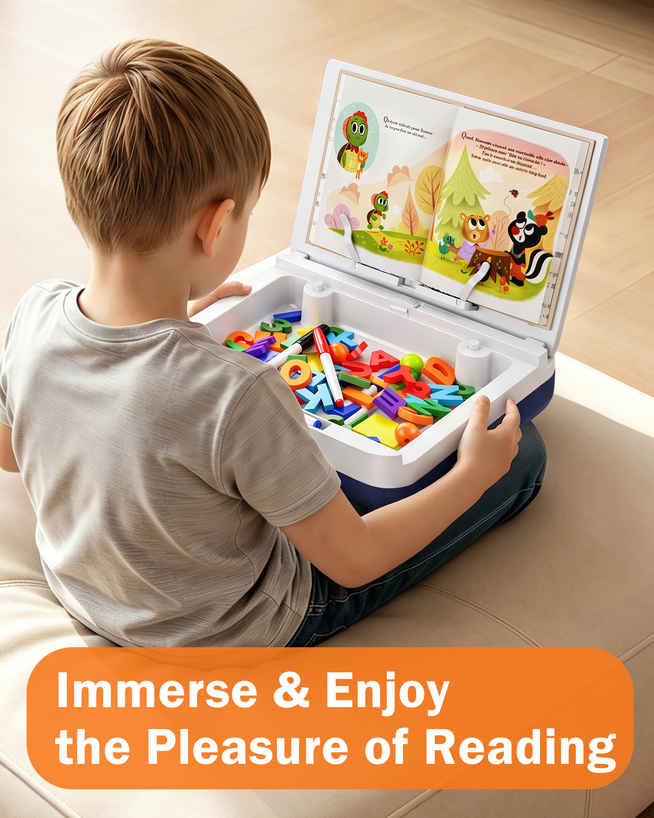 Eary Kids Lap Desk with Storag - Tablet Lap Desk 评论和价格