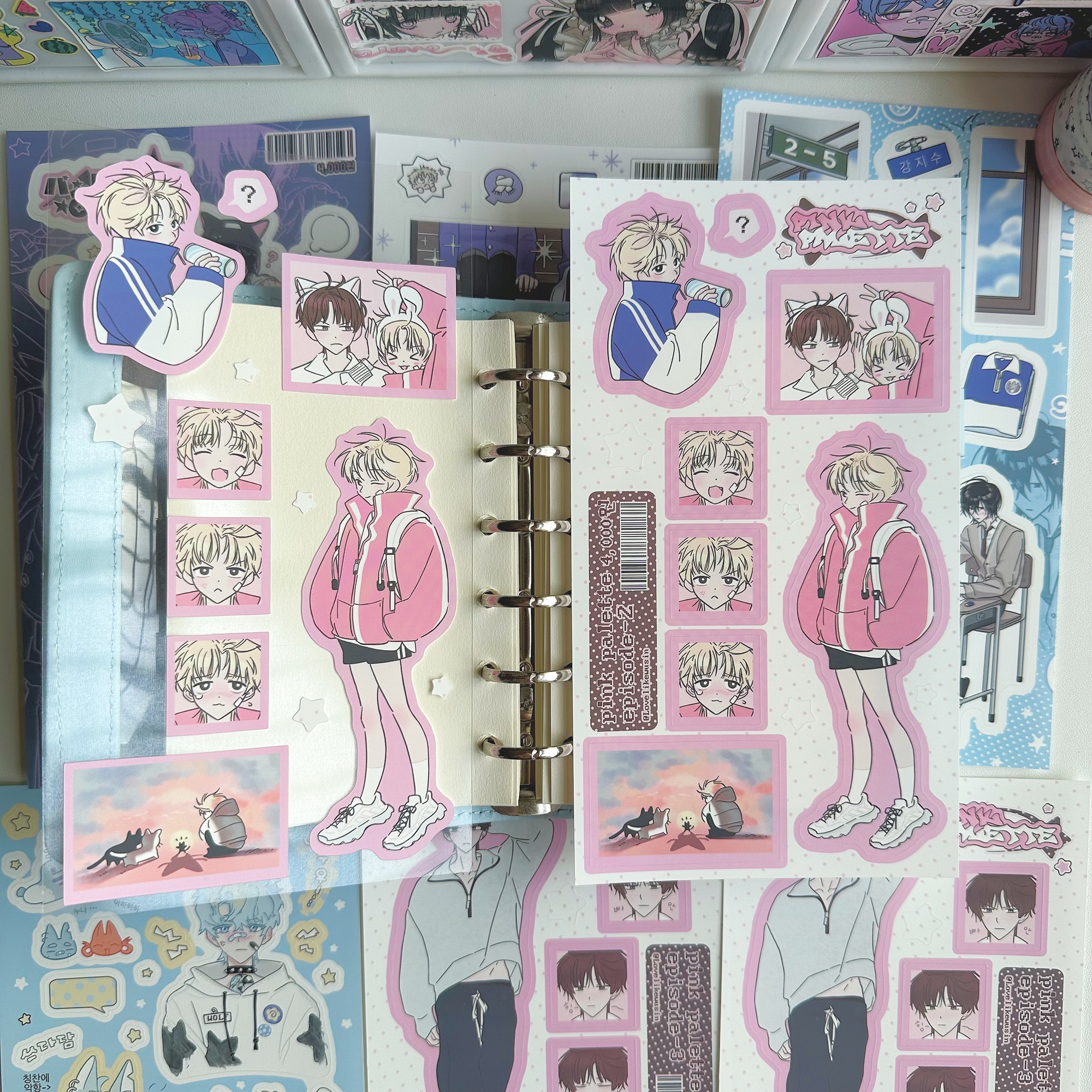 1/6PCS Cute Cartoon Anime Cool - Cool Tablet Accessories 评论和价格