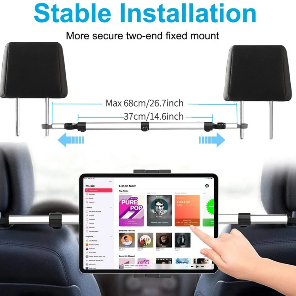 13'' Car Headrest Tablet Mount - Xiaomi Tablet Accessories 评论和价格