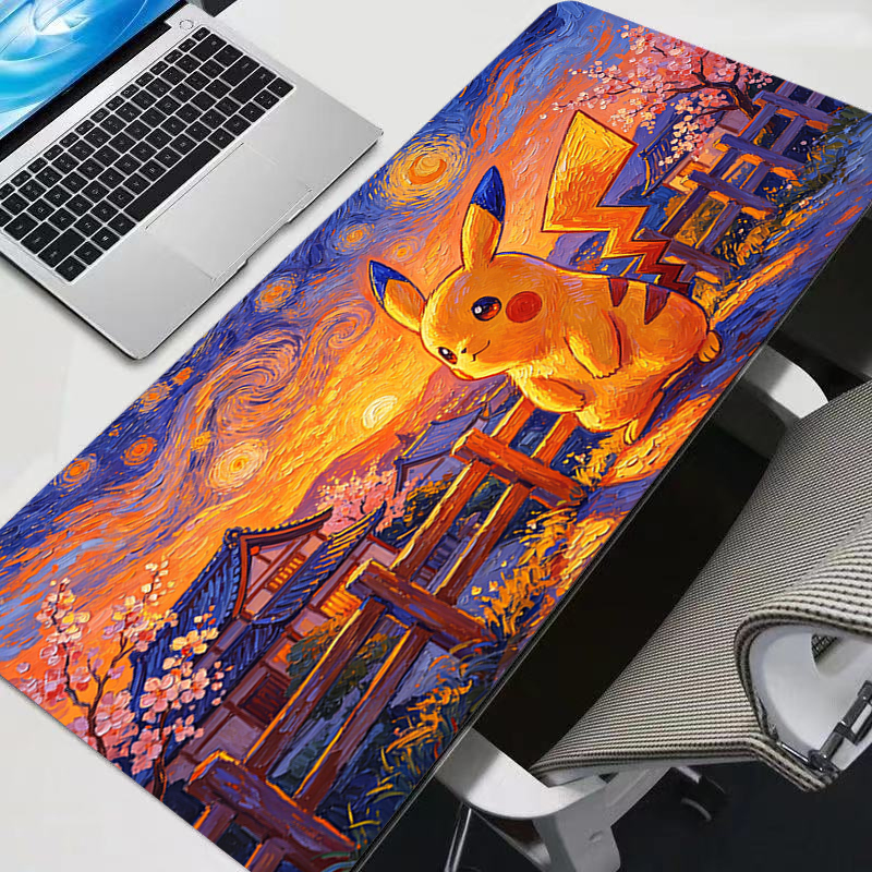 XXL Mouse Pad Anime P-Pikachu  - Top Tablet Accessories 评论和价格