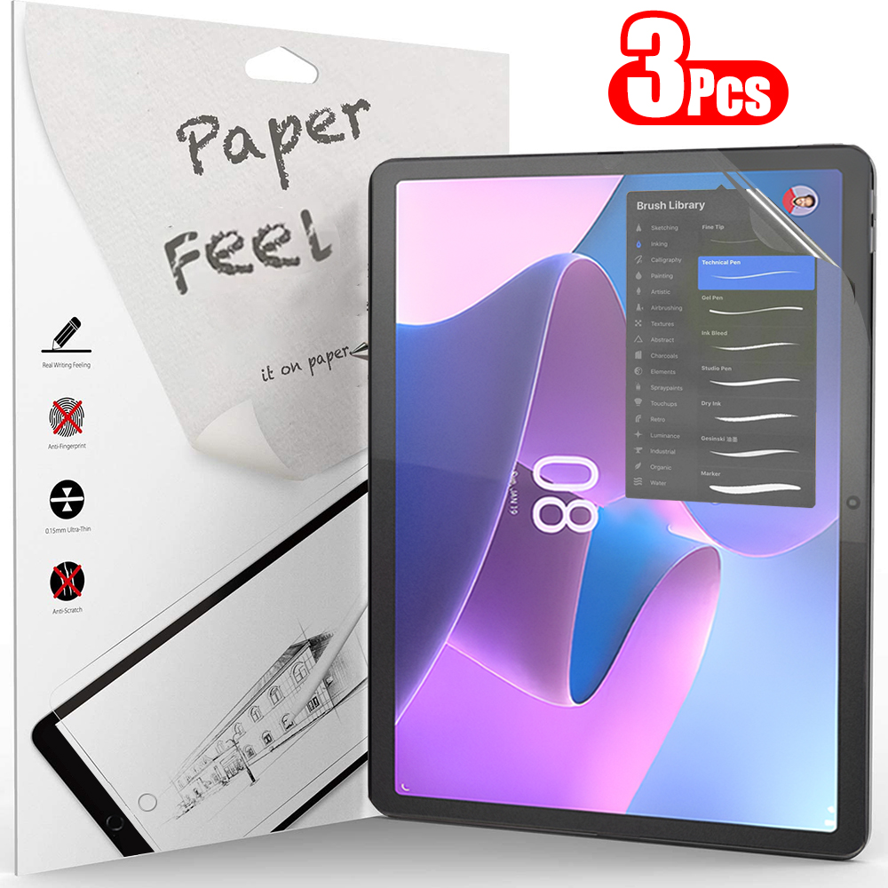 3Pcs Paper Feel Like Screen Pr - Lenovo Tablet M11 Accessories 评论和价格