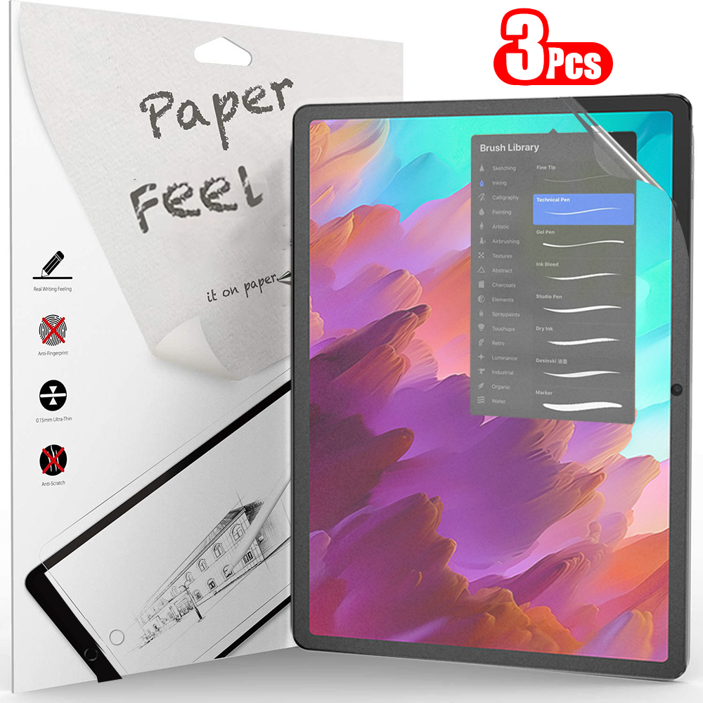 3Pcs Paper Feel Like Screen Pr - Lenovo Tablet M11 Accessories 评论和价格