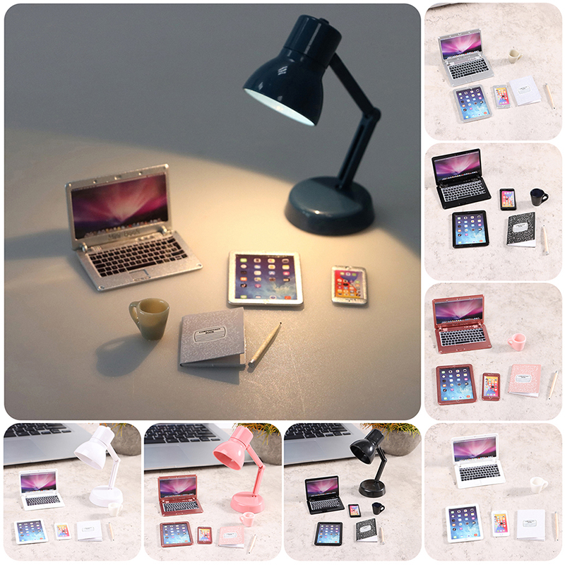 6/7Pcs/Set 1:12 Dollhouse Mini - Tablet Accessories For Kids 评论和价格